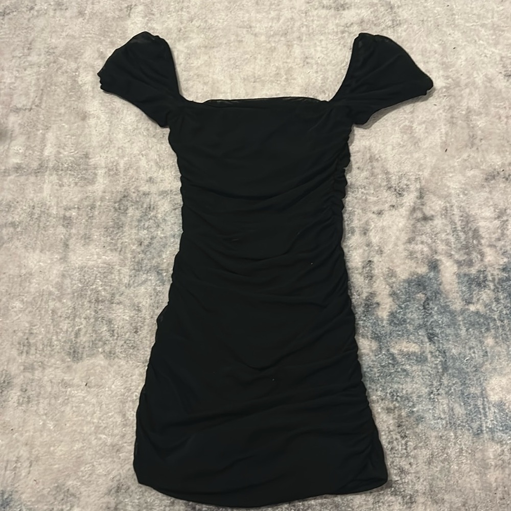 Princess Polly Charvi Mini Dress Black